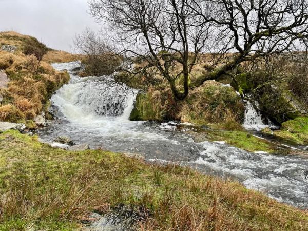 Black Tor Falls last December